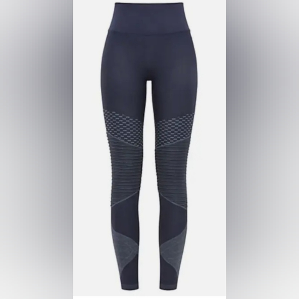 Spanx - Look at Me Now Seamless Moto Leggings, Indigo Sky